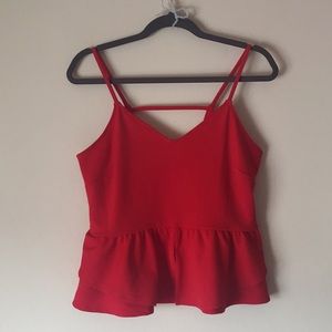 Material Girl Peplum Top ❤️